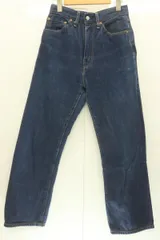 【中古】 LEVIS レディースデニムパンツ W28 701 デニムパンツLEVISW28インディゴブルー 藍