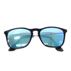 レイバン RAY BAN CHRIS クリス サングラス ミラーレンズ 54□18 145 黒 RB4187- F /KH