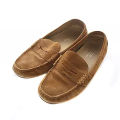 ポロ ラルフローレン POLO RALPH LAUREN スエードコインローファー ドライビングシューズ US10 28cm 茶 ブラウン /SB ■AD