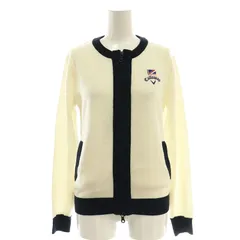 キャロウェイ CALLAWAY フルジップニットブルゾン セーター S アイボリー /SS ■OSのサムネイル