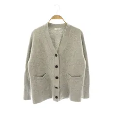 シップス SHIPS ウール カシミヤ混 カーディガン ニット Vネック グレー /DF ■OS