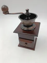 【K-1809】HARIO 手挽きコーヒーミル 日本製 木製 動作確認済み