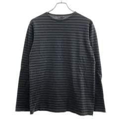 LAD MUSICIAN ラッドミュージシャン 14AW ロングスリーブボーダーTシャツ 2214-714 ブラック 42