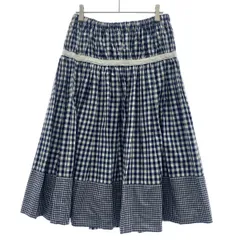 ギャルソン トリコ スカート vintage チェック プリーツ 2017AW トリココムデギャルソン 螺旋スカート チェック