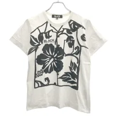 BLACK COMME des GARCONS ブラック コムデギャルソン 10SS プリントTシャツ 1E-T014 ホワイト Lのサムネイル