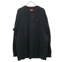 Supreme シュプリーム Small Box Tee L/S スモールボックスロゴロングスリーブTシャツ  ブラック XL