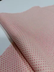 M363 正絹 紬 十字絣 洗い張り ハギレ ハンドメイド リメイク 17cm幅