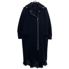 YANTOR ヤントル 19AW ショールカラージャガード袈裟コート グレー M