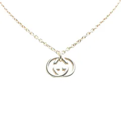 グッチ インターロッキングG チェーン ペンダントネックレス SV925 シルバー レディース GUCCI【1-0214071】