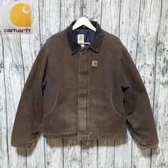 J20DKB 00s 高状態 Carhartt ブラウン ジャケット - メルカリ