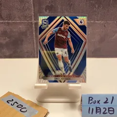 2021 Panini Declan Rice 35/49 West Ham United Chronicles Spectra カード