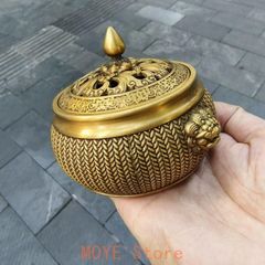 銅器 香炉 吉祥象薫香炉 仏堂香具茶台 置物 装飾品 工芸品 - メルカリ