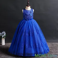 【新品?未使用】子供ドレス ロングドレス パーティー 子供 ピアノ 発表会 キッズ ロングドレス ドレス フォーマル ワンピース 女の子 子ど