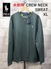 未使用 正規品 ポロラルフローレン 両V RL フリース スウェットシャツ XL メンズ オリーブ トレーナー POLO RALPH LAUREN