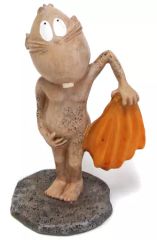 激レア】ゲゲゲの鬼太郎 ねずみ男 フィギュア 1985年 東映 高さ18cm