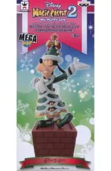 【中古】フィギュア グーフィー 「ディズニー マジックキャッスル マイ・ハッピー・ライフ」 MEGAワールドコレクタブルフィギュア～CHRISTMAS COSTUME～