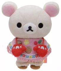 [중고] 봉제인형 코리락쿠마 붙여 봉제인형 테부쿠로를 머물러 테마 [리락쿠마]