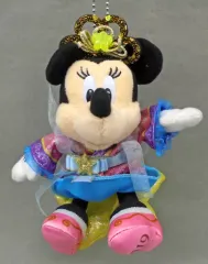 【中古】ぬいぐるみ ミニーマウス ぬいぐるみバッジ 「ディズニー七夕デイズ2019」 東京ディズニーリゾート限定