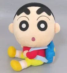 【中古】ぬいぐるみ 野原しんのすけ おでかけしんちゃんぬいぐるみ 「一番くじ クレヨンしんちゃん ～ほっほーい!オラとおでかけだゾ!～」 B賞 ぬいぐるみ