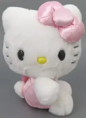 【中古】ぬいぐるみ キティ(ピンクキルト) ぬいぐるみ 50周年 「ハローキティ」 ハローキティアニバーサリーショップ限定