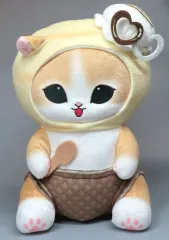 【中古】ぬいぐるみ アイスにゃん(イエロー) BIGぬいぐるみ 「mofusand」