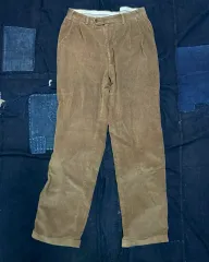 90s ローレン ラルフローレン ツータック コーデュロイ パンツ 34