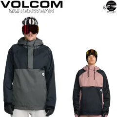 25-26 VOLCOM/ボルコム HOSSEGOR 20K pullover メンズ レディース 防水プルオーバージャケット スノーボードウェア スノーウェアー 2026