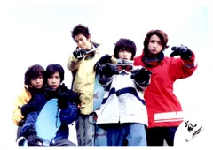 嵐 00年 カレンダー撮影ハワイ 集合 公式写真 *1枚