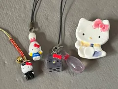 ハローキティ ラウンドワンストラップ 東大キティ 陶器製箸置き まとめ売り