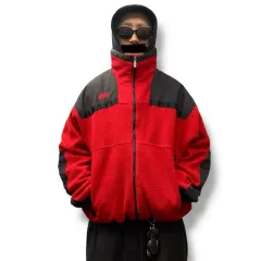 90s THE NORTH FACE ザノースフェイス ヴィンテージ マウンテン フリース ジップアップ ジャケット Made in USA