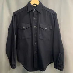 70s US NAVY CPO SHIRT ウール シャツ USネイビー ミリタリー 　No.I612