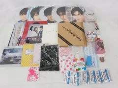  中古品 Sexy Zone timelesz 中島健人 グループグッズ 他 ポーチ カレンダー クリアファイル 等 グッズセット