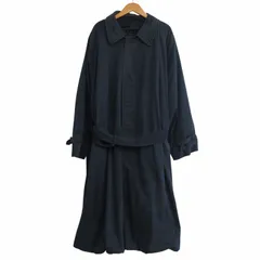 バーバリーズ Burberrys 希少 90s ヴィンテージ 一枚袖 バルマカーンコート ライナー付 ノバチェック トレンチコート ステンカラー ベルト付 ラグラン ネイビー IBO70 ☆AA★