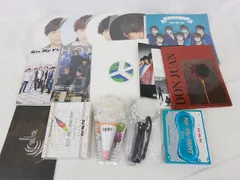  中古品 Kis-My-Ft2 藤ヶ谷太輔 グループグッズ 他 DVD うちわ クリアファイル ペンライト 等 グッズセット