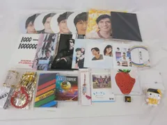  中古品 関ジャニ∞ SUPER EIGHT 錦戸亮 グッズ 詰合せ 他 クッション ぬいぐるみ ペンライト クリアファイル 等 グッズセット