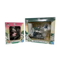 BANDAI 一番くじ 鬼滅の刃 黎明に刃を持て A賞 竈門炭治郎 D賞 竈門禰豆子 フィギュア バンダイ 未使用W10762233