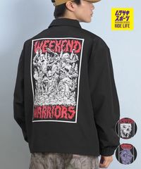 新品未□graniph ドロヘドロ□ユニセックス コラボ 心コーチジャケット