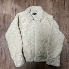 ZARA ザラ 白 ファージャケット