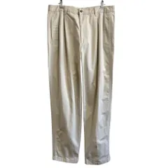 CHAPS チャップス RALPH LAUREN  ラルフローレン チノパン コットンチノ ダブル ツータック ベージュ W34 L32 No.L939