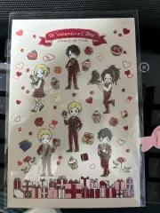 進撃の巨人バレンタインデーはがき + エレン・リヴァイ ストラップ3種