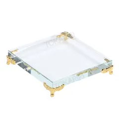 【新着商品】ディスプレイスタンド インテリア 小物置き (60mm×60mm) 卓上用 クリスタル台座 ミニテーブル 飾り台