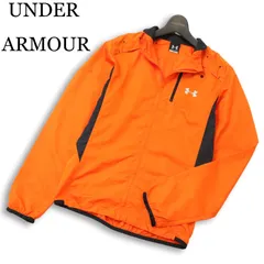 UNDER ARMOUR アンダーアーマー 通年 ロゴプリント★ ウインドブレーカー ブルゾン ジャケット Sz.SM　メンズ トレーニング