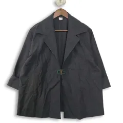 【新品 未使用】 PASTORA パストーラ 秋冬★ チェスター コート 羽織り Sz.L レディース 灰