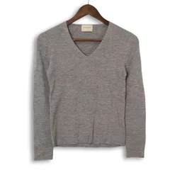 UNITED ARROWS ユナイテッドアローズ 秋冬 ニット★ セーター プルオーバー ニット Sz.F レディース 灰