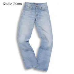 イタリア製★ Nudie Jeans ヌーディージーンズ SLIM JIM★ 通年 USED加工 スキニー デニム パンツ ジーンズ Sz.28 メンズ