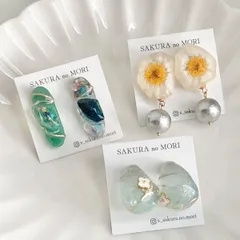 3.5×3.5シリーズ【レジンピアスDセット】