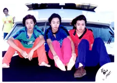 嵐 99年 デビューハワイ 松本潤/相葉雅紀/大野智/櫻井翔 公式写真 *1枚