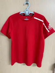 アディダス コンバット スポーツ 赤色 半袖Tシャツ キッズ