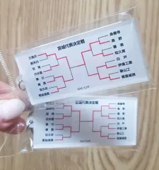 ハイキュー!! 対戦表 アクリル キーホルダー 音駒高校 烏野高校 研磨 影山