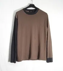 UNIQLO ＋J ピュアカシミアニット ブラウン×ダークグレー sizeL